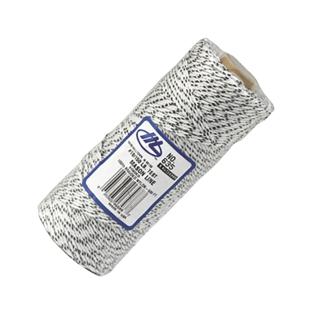Marshalltown Masons Line Flecked White 152m - Screwfix