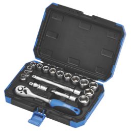 Draper  3/8" Drive Metric Socket Set 18 Pieces