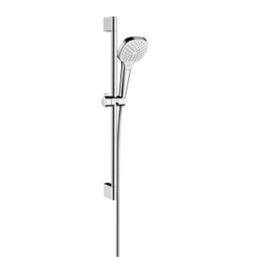 Hansgrohe Croma Select E Vario EcoSmart Shower Kit Chrome/White