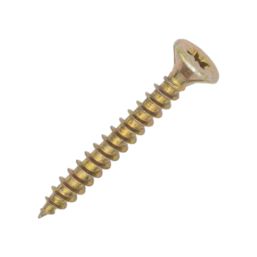 Rawlplug R-QCP PZ Countersunk Self Drilling Woodscrews 4.5mm x 50mm 200 Pack