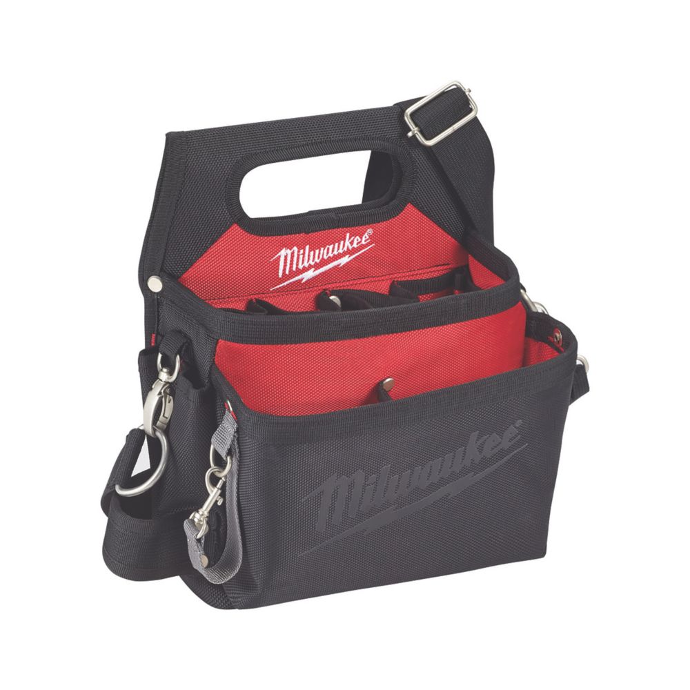 Milwaukee Electricians Tool Pouch Black Red