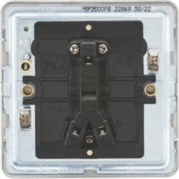 Knightsbridge  10AX 1-Gang 2-Way Light Switch  Polished Brass