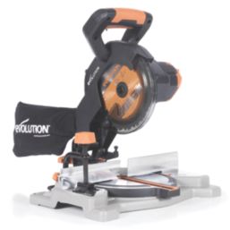 Evolution R185CMS-Li 185mm 18V Li-Ion EXT  Cordless Single-Bevel  Compound Mitre Saw - Bare