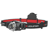 LEDlenser   LED Head Torch Black/Red 120lm