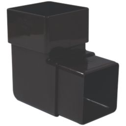 FloPlast  92.5° Square Offset Bend Brown 65mm