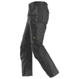 Snickers 6243 Hi-Vis Work Trousers Yellow 38" W 32" L