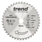 Trend CSB/CC25042 Wood Circular Saw Blade 250mm x 30mm 42T