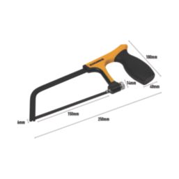 Roughneck R6H 24tpi Multi-Material Junior Hacksaw 6" (150mm)