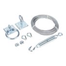 Essentials Wire Rope Kit 3mm x 30m 8 Piece Set