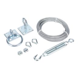 Essentials Wire Rope Kit 3mm x 30m 8 Piece Set