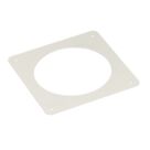 Manrose Round Wall Plate White 120mm
