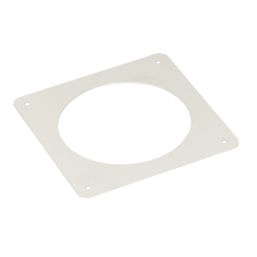 Manrose Round Wall Plate White 120mm