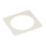 Manrose Round Wall Plate White 120mm