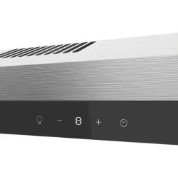 Cooke & Lewis  Cooker Hood 598mm Grey