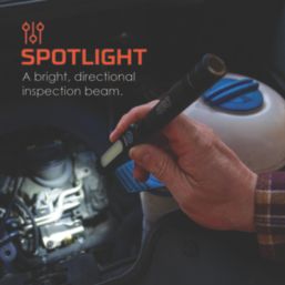 Nebo Blueline Rechargeable LED Handheld Torch Black 450lm