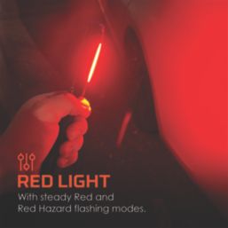 Nebo Blueline Rechargeable LED Handheld Torch Black 450lm