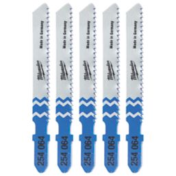 Milwaukee  4932254064 Multi-Material Jigsaw Blades 55mm 5 Pack