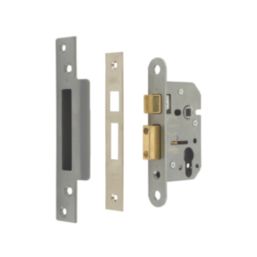 ERA  Satin Silver Euro Sashlock 65mm Case - 44mm Backset