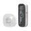 Swann SwannBuddy4K Wired or Wireless Smart Video Doorbell & Chime Black with White sides