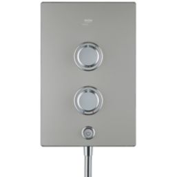 Mira Decor Warm Silver 9.5kW  Manual Electric Shower
