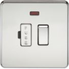 Knightsbridge  13A Switched Fused Spur with LED Polished Chrome