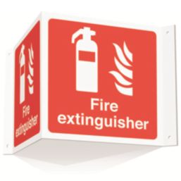 Essentials Fire Extinguisher Projecting Sign (3D) 200mm x 400mm