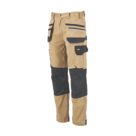 Site Kirksey Work Trousers Tan / Black 34" W 32" L