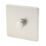 Varilight V-Dim 1-Gang 2-Way  Dimmer Switch  Satin Chrome