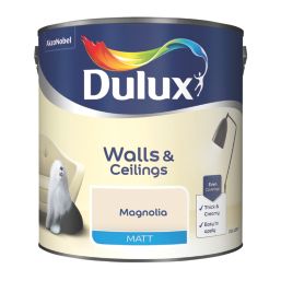 Dulux Walls & Ceilings 2.5Ltr Magnolia Matt Emulsion  Paint