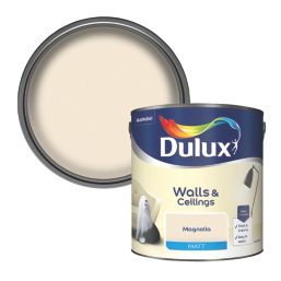 Dulux Walls & Ceilings 2.5Ltr Magnolia Matt Emulsion  Paint