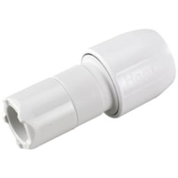 Hep2O  Plastic Push-Fit Stem Coupler F 15mm x M 22mm