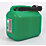 Hilka Pro-Craft Plastic Fuel Can Green 10Ltr