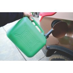 Hilka Pro-Craft Plastic Fuel Can Green 10Ltr