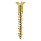 Timco  Slotted Countersunk Self-Tapping Wood Screws 10ga x 1 1/2" 200 Pack