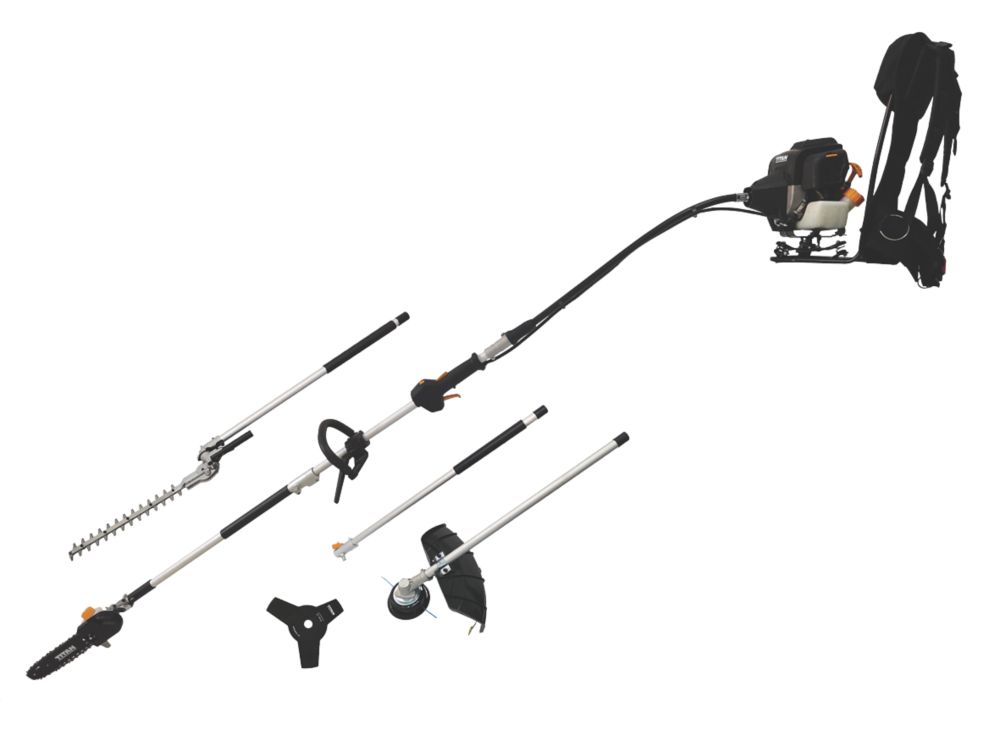 Titan TT5MTP33BP2 33cc Petrol 4in1 Backpack MultiTool Screwfix