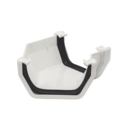 FloPlast  uPVC 135° Square Gutter Angle White 114mm