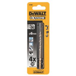 DEWALT Extreme Anti-Slip Shank Metal Drill Bit 6mm x 93mm