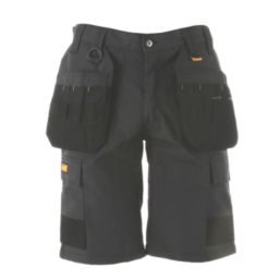 DEWALT Cheverley Stretch Work Shorts Grey 40" W