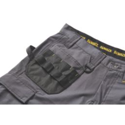 DEWALT Cheverley Stretch Work Shorts Grey 40" W