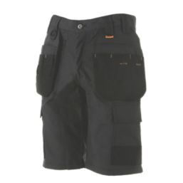 DEWALT Cheverley Stretch Work Shorts Grey 40" W