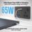 British General Evolve 13A 2-Gang SP Switched Socket + 3.25A 65W 2-Outlet Type C USB Charger Matt Black with Black Inserts
