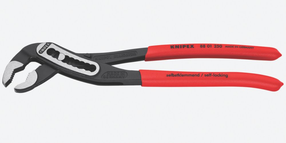 Knipex Alligator Water Pump Pliers – 250mm, 50mm Capacity, 88 01 250