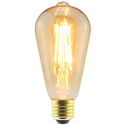 LAP  ES ST64 LED Virtual Filament Light Bulb 470lm 3.4W