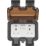 Knightsbridge  IP66 13A 2-Gang DP Weatherproof Outdoor Switched Socket