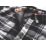 Scruffs  Padded Checked Shirt Black/White/Grey Medium 42" Chest