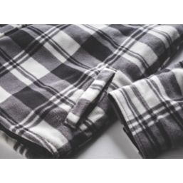 Scruffs  Padded Checked Shirt Black/White/Grey Medium 42" Chest