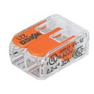 Wago 221-412 32A 2-Way Lever Connectors 100 Pack