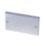 LAP  2-Gang Blanking Plate Brushed Stainless Steel