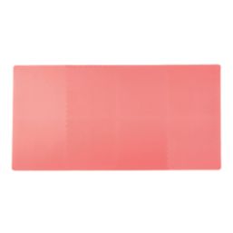 Essentials  Interlocking Floor Tiles Red 10mm 8 Pack