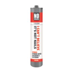 No Nonsense I Can't Believe It's Not Nails Solvent-Free Hybrid Sealant & Adhesive Clear 290ml